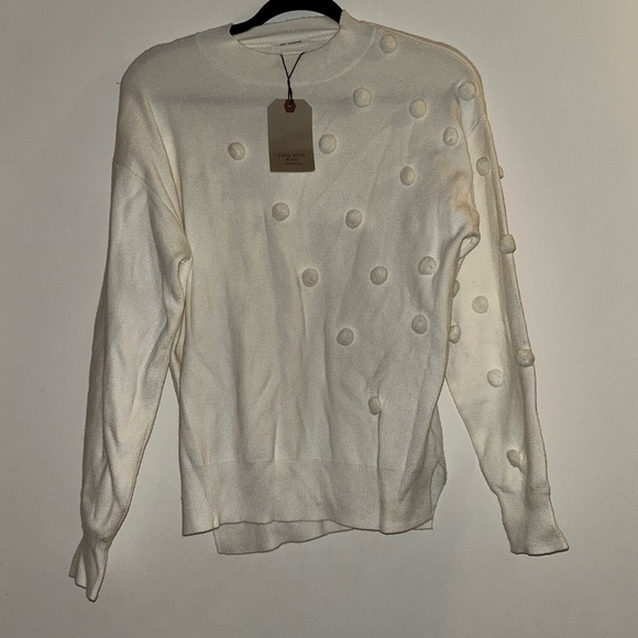 Zara Girls Polka Dot Sweater Age 13-14 NWT - Picture 1 of 5